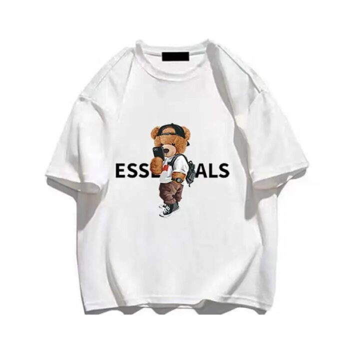 Essentials Luxury Galaxy Brand White T-Shirt